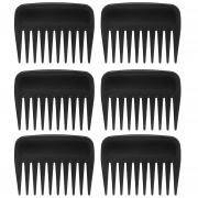 Perthlin 6 Piecess Palm Combs Pocket Mini Brush Palm Hair Brush Wide Tooth Detangling Combs Pocket Travel Combs for Men Women Curly hair